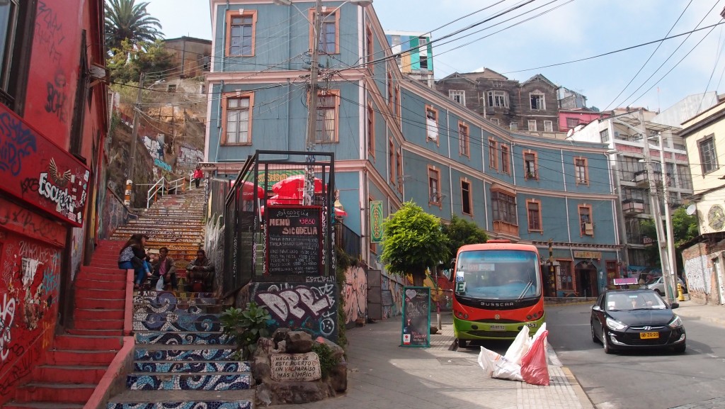 Aujourd'hui, Eldoradonews pose ses valises à Valparaiso !